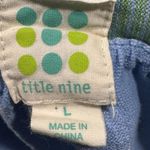 Title Nine Women's Large Multi-Color Colorblock Cardigan V-Neck Sweater Photo 1