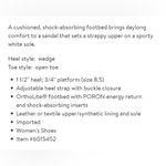 Taryn Rose  Black and White Women's Sandals Photo 4