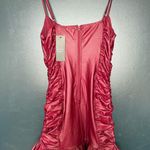 Privy Red Leather Dress Photo 1