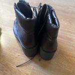 Top Moda  Dark Brown Combat Boots Photo 5