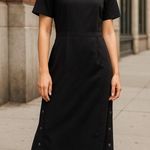 Kate Spade Saturday Cotton Pleated Side Zip Side Pockets Dress NWT Photo 1