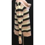 Canyon River Blues NEW Womens  Pink Gray Striped Cowl Neck Sweater Size Large Photo 3