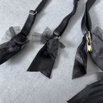 Victoria's Secret 6 Strap Garter Belt RARE! Size XS Small Black Six Straps Photo 6