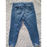 Torrid Feel The Fit Bombshell Skinny Jeans Distressed Denim Blue Size 24 Photo 3