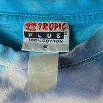 Vintage Y2K Panama Canal T Shirt Multicolor Small S Tie Dye Graphic Tee Logo Yellow Photo 3