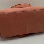 American Leather Co. Carrie Dome Satchel Desert Rose Color Preowned Purse Photo 3