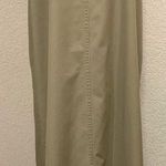 Karen Scott Vintage 90s Olive Green Maxi Overall Dress Photo 0