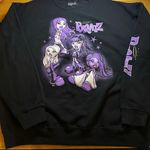 Bratz crewneck sweatshirt xl black purple Photo 0
