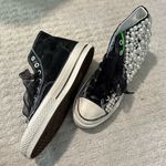 Free People  NEW Nan Ku pearl crush hi top sneakers black Photo 6