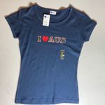 Women’s Australian Made I ❤️AUS Navy Short Sleeve T Photo 0