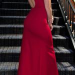Lulus Red Evening Gown Photo 3