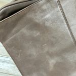 Mori Luggage Leather Messenger Bag Briefcase Brown Large Pockets Career Travel Photo 10