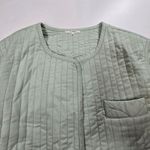 Tularosa Theo Quilted Jacket in Washed Mint Photo 3