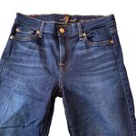 7 For All Mankind  7FAM “The skinny” 27 waist dark wash slim illusion denim jeans Photo 1