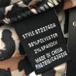 Jules & Leopold NWT JL Paperbag Belted Pants High-Waist Animal Print Cropped Size L Retail $98 Photo 6