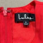 Lulus  New Scarlet Strapless Cross-Front Dress Photo 7