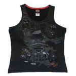 Harley Davidson Y2K 2013  Black Sequin Tank Top Photo 0