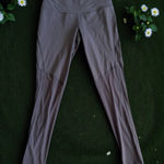 Victoria's Secret Sport Gray Mesh Paneled Tights Leggings Size Medium Photo 0