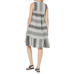 Dylan  Gray and Black Patterned Dress Photo 2