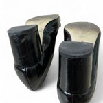 Kate Spade  New York Black Patent Leather Block‎ Heel Pumps with Bow Photo 2