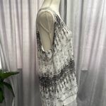 Calvin Klein NWT  Jeans Womens XL Sheer Lined-High Low Sleeveless Top Photo 4