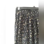 Ganni Black Floral Print Crepe Trousers in Ditzy Floral Size 34 or XS Photo 9