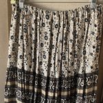 White Stag  Khaki Floral maxi boho style Skirt large Photo 7