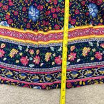 ZESICA Floral Maxi Dress Smocked Bohemian Cottagecore Summer Festival Medium Blue Photo 9