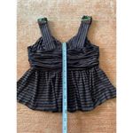 Donna Morgan  Boho Women Beaded Brown Tank Top  Size 2 Photo 3