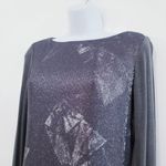 Nicole Miller  Gold Label Sequins Dress Holiday Christmas Party Dress Photo 1