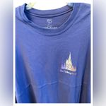 Disney Walt  World 50th Anniversary Purple Glitter Sparkle Adult XL Spirit Jersey Photo 3