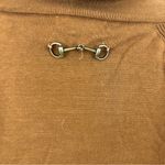 Ariat  Brown Double Turtleneck Supima Cotton Sweater Size Medium Photo 6