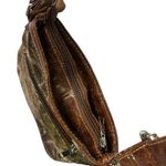 Camouflage Rhinestone Cross Studded Crossbody Purse Camo 9 x 10 inches Brown Photo 5