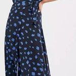 Whistles Pink Floral Dolman Short Sleeve Wrap Midi Dress NWT 10 Photo 7