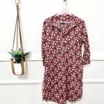 J. McLaughlin  Berlin Midi Dress Pink Brown Floral Size L Photo 1