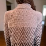JM Collection  Chevron Chunky Knit Cardigan. Size PM Photo 8