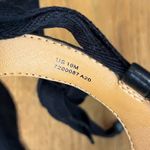 Patricia Nash  Riva Wedge Espadrille Black Lace Up Ankle Wrap Sandals Women’s 10 Photo 11