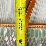 Dooney & Bourke Vintage green metallic  Snakeskin Purse / bag handbag Photo 7