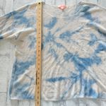 Lisa Todd Linen Blend Tie Dye V Neck Lightweight Sweater Pastel Pullover Sz M Blue Size M Photo 7