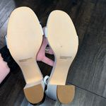 Lulus NWOT Arylee White Satin Ankle Strap Heels Photo 6