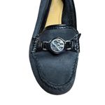 Coach  Black Fonda Suede Slip On Flat Loafers A2934 Size‎ 6 Photo 3