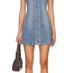 Revolve  a brand lula denim mini dress size medium Photo 0