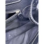 Tod's Drawstring Black Leather Shoulder Bag Photo 3