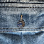 Juicy Couture Wide Leg Cargo Jeans Light Wash Pink Logo Women’s Size 9/29 Photo 6