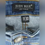 Judy Blue Distressed Buffalo Plaid Patch Skinny Jeans Size 30 Photo 7