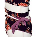 Maaji Limited Edition Stunning Reversible One Piece Swimsuit in Purple Floral Medium Photo 7