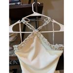 retrofete Kristi Pearl Embellished Mini Dress White Womens Size Small Photo 6