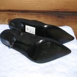 Guess NWT Black Black Faux Suede Heeled Booties Photo 7