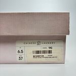 Chinese Laundry  Yas Rhinestone Heeled Sandal in Sunkiss Nude Photo 9