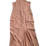 CLEO + WOLF Split side tank midi dress Beige Khaki Size Small Sleeveless NWOT Tan Photo 6
